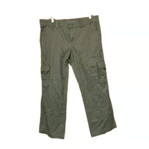 Dickies Women’s Green Sz 12 Relaxed Fit Straight Leg Cotton Cargo Pants